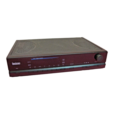 Lexicon MC-1 Manuale utente