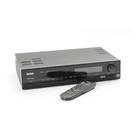 Lexicon DC-1 Manuale utente