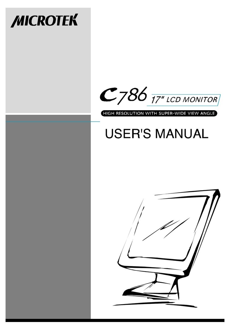 Microtek C786 Manuale utente