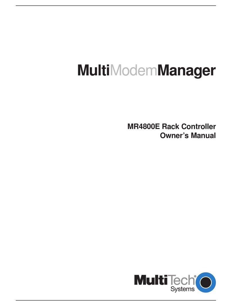 Multitech MR4800E Manuale utente