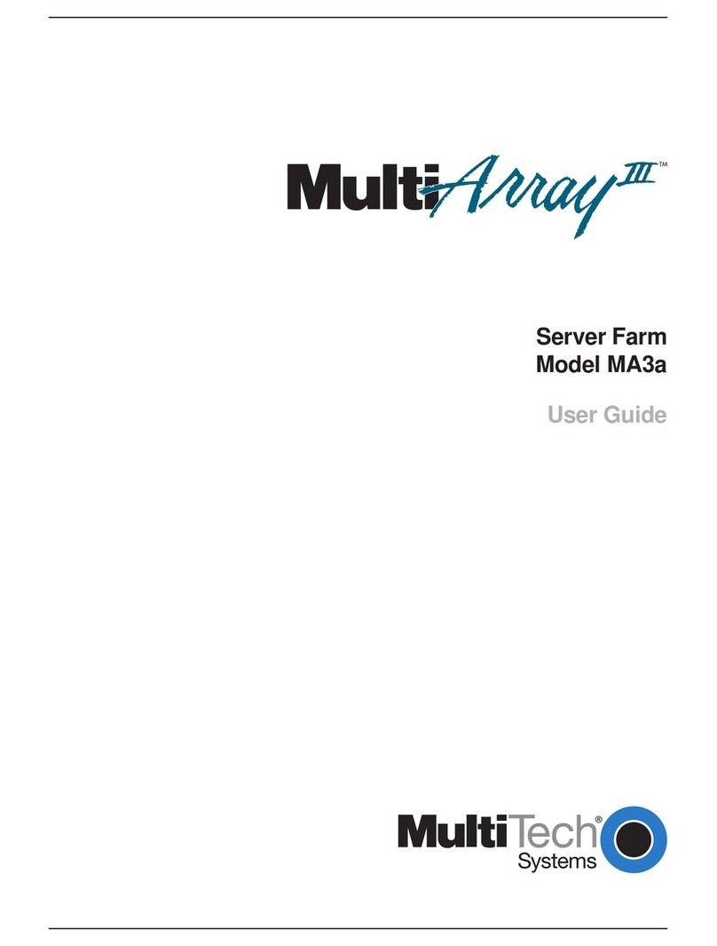 Multitech MultiArrayIII MA3a Manuale utente