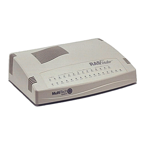 Multitech RASFinder RF300E Manuale utente