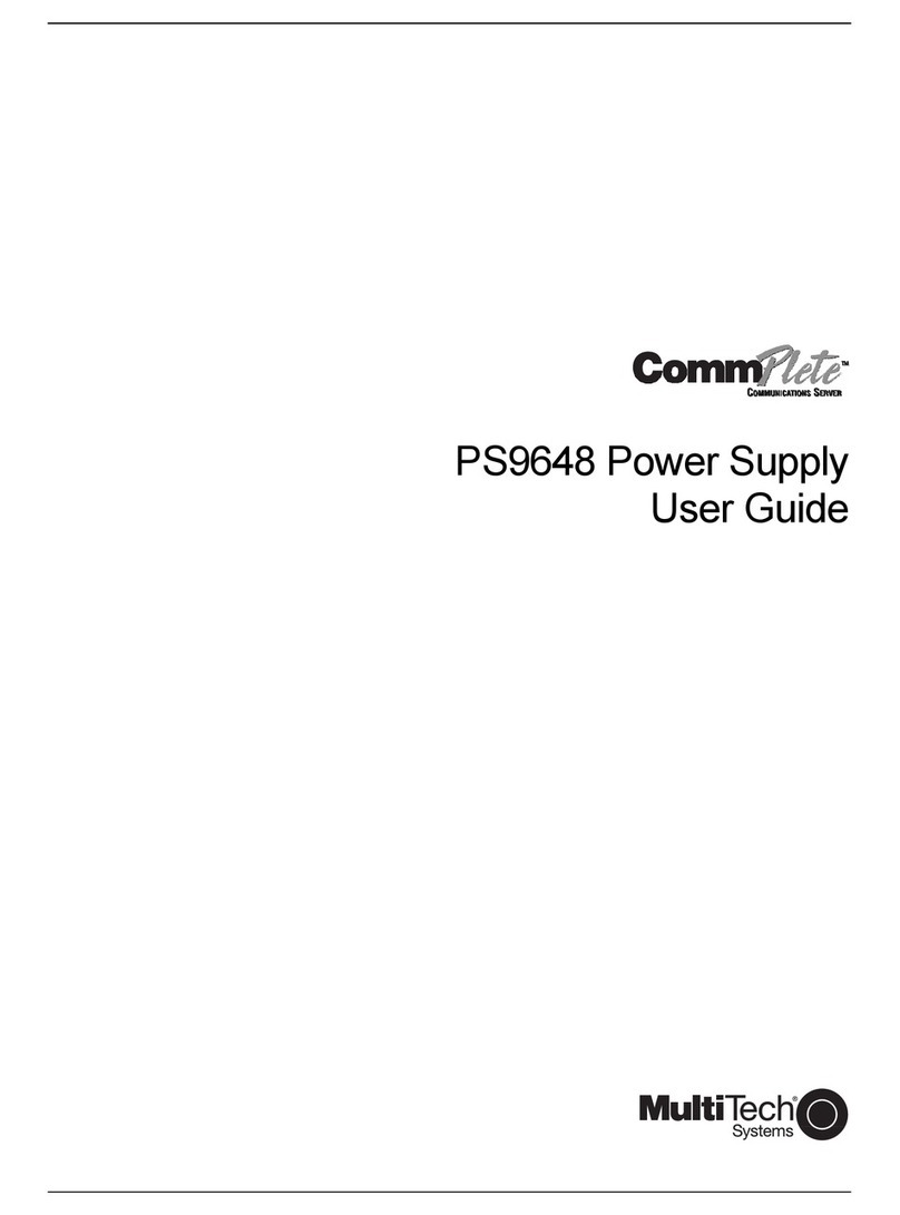 Multitech PS9648 Manuale utente