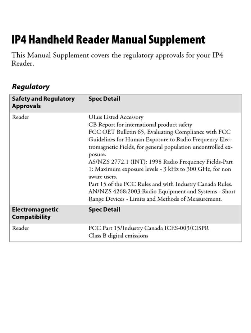 Intermec IP4 Manuale