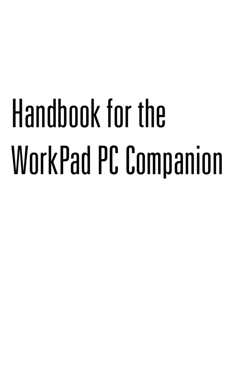IBM WorkPad Workpad Manuale utente