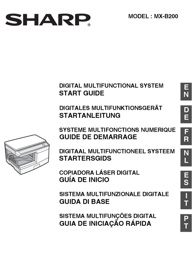 Sharp MX-B200 Guida