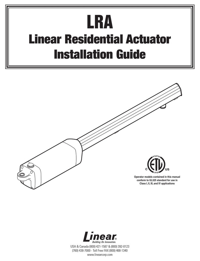 Linear LRA Manuale utente
