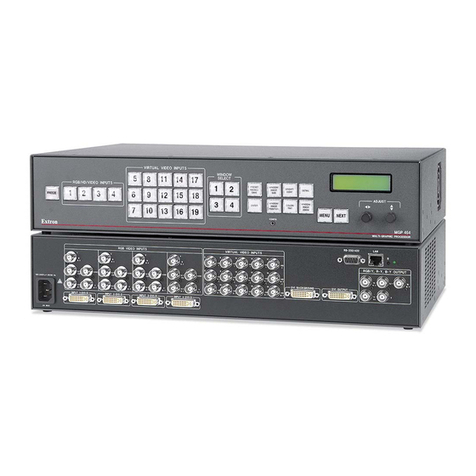 Extron electronics Multi-Graphic Processor MGP 464 Manuale utente
