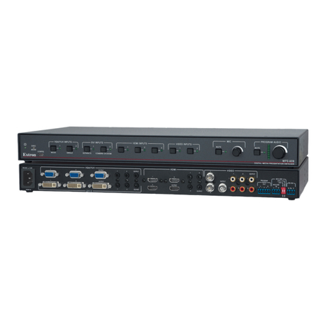 Extron electronics MPS 409 Manuale utente