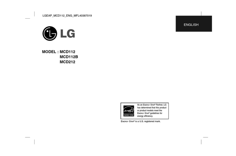 LG MCD212 Manuale utente