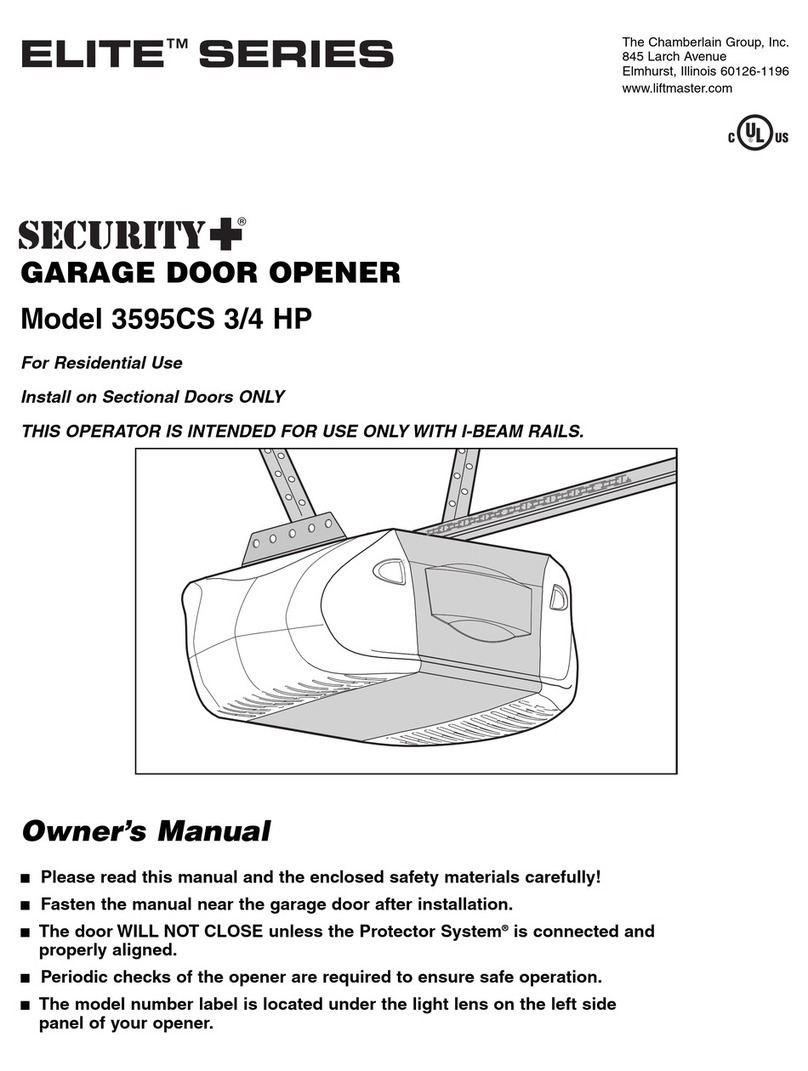 Security + Elite 3595CS Manuale utente