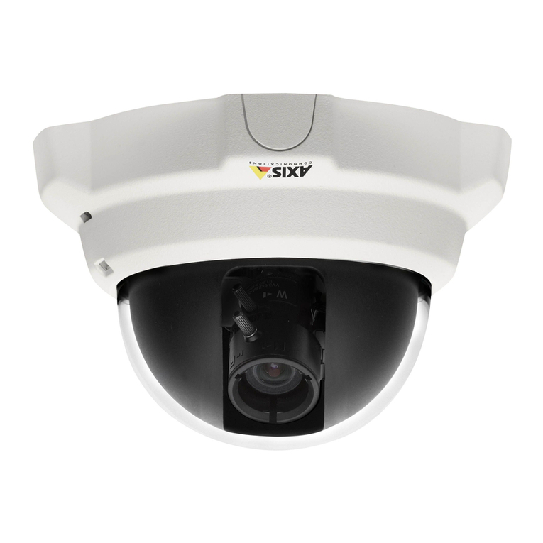 Axis Fixed Dome Network Camera AXIS P3301 Manuale utente