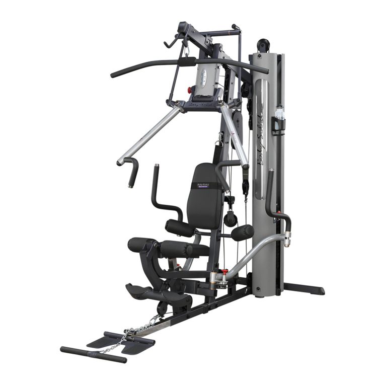Body Solid G6B Manuale utente Body Solid G6B Manuale utente