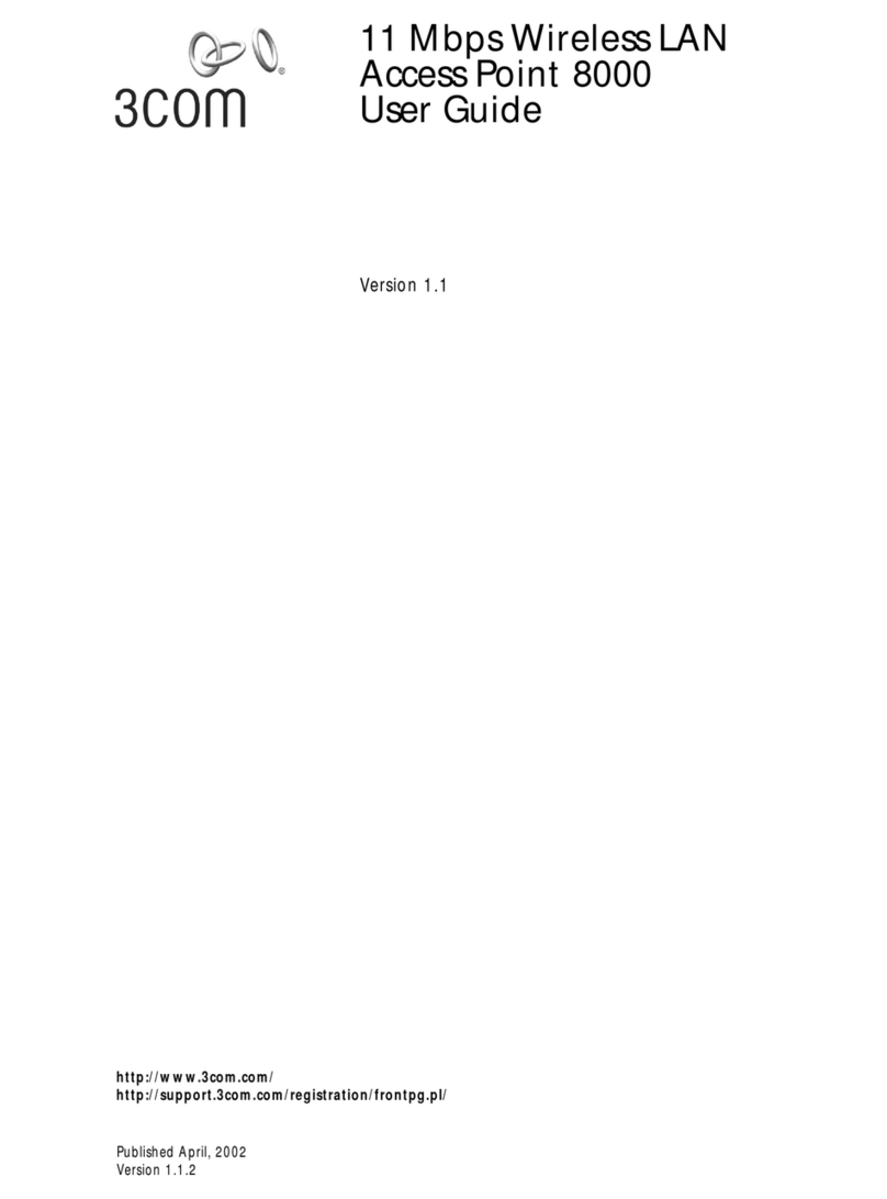 3Com Wireless LAN 11 Mbps Manuale utente