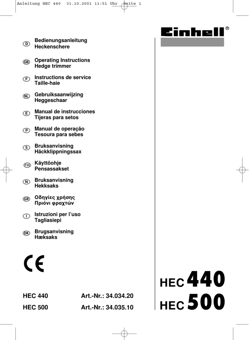 EINHELL HEC 440 Manuale utente