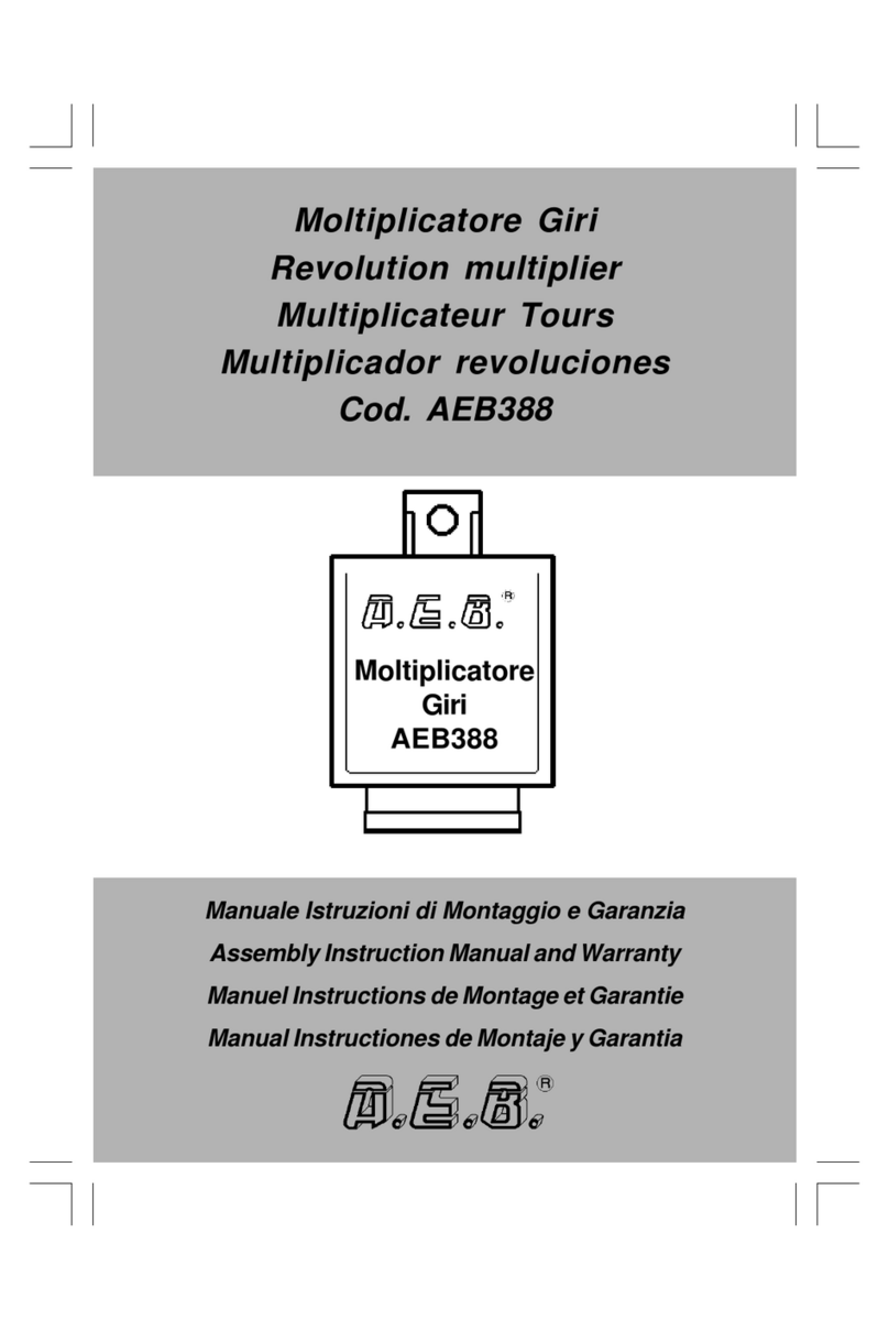 A.E.B. AEB388 Guida all'installazione