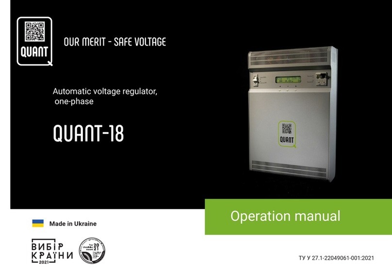 QUANT QUANT-18 Manuale utente