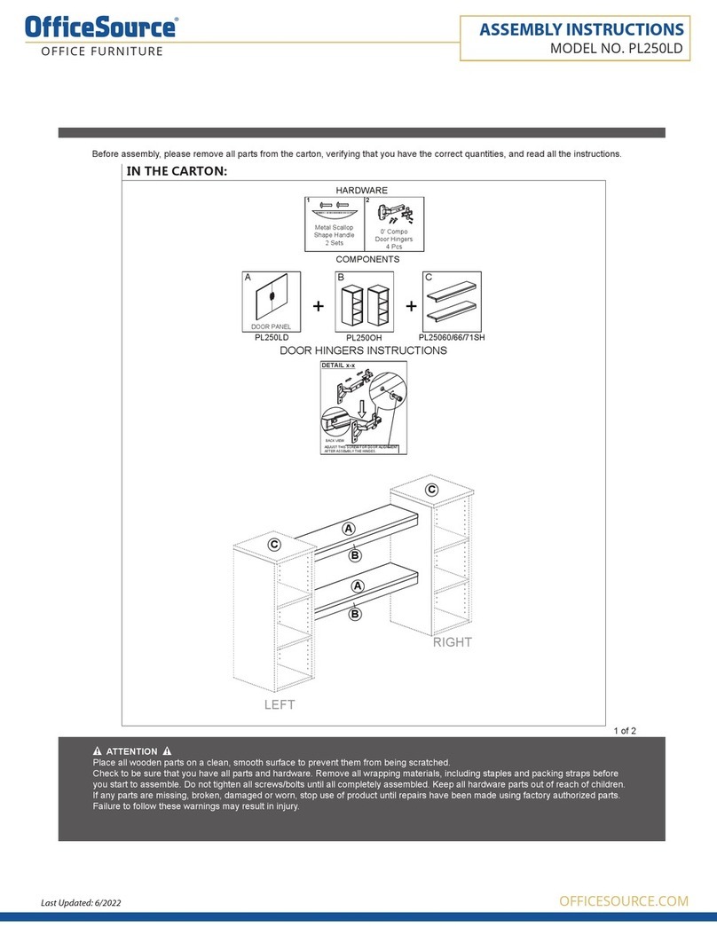 OfficeSource PL250LD Manuale utente