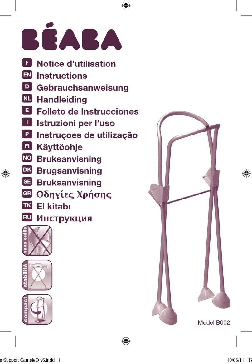 Beaba B002 Manuale utente Beaba B002 Manuale utente