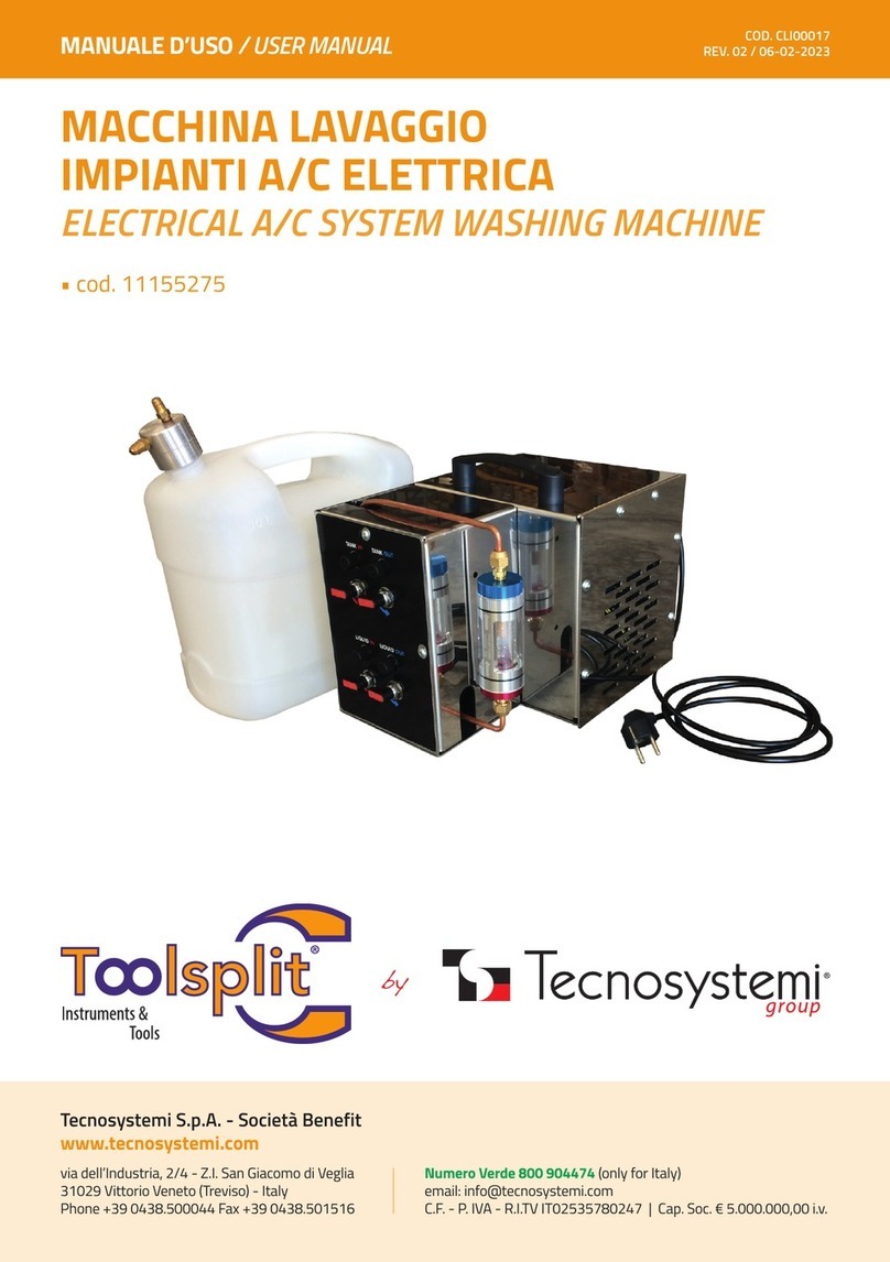 Tecnosystemi toolsplit CLI00017 Manuale utente