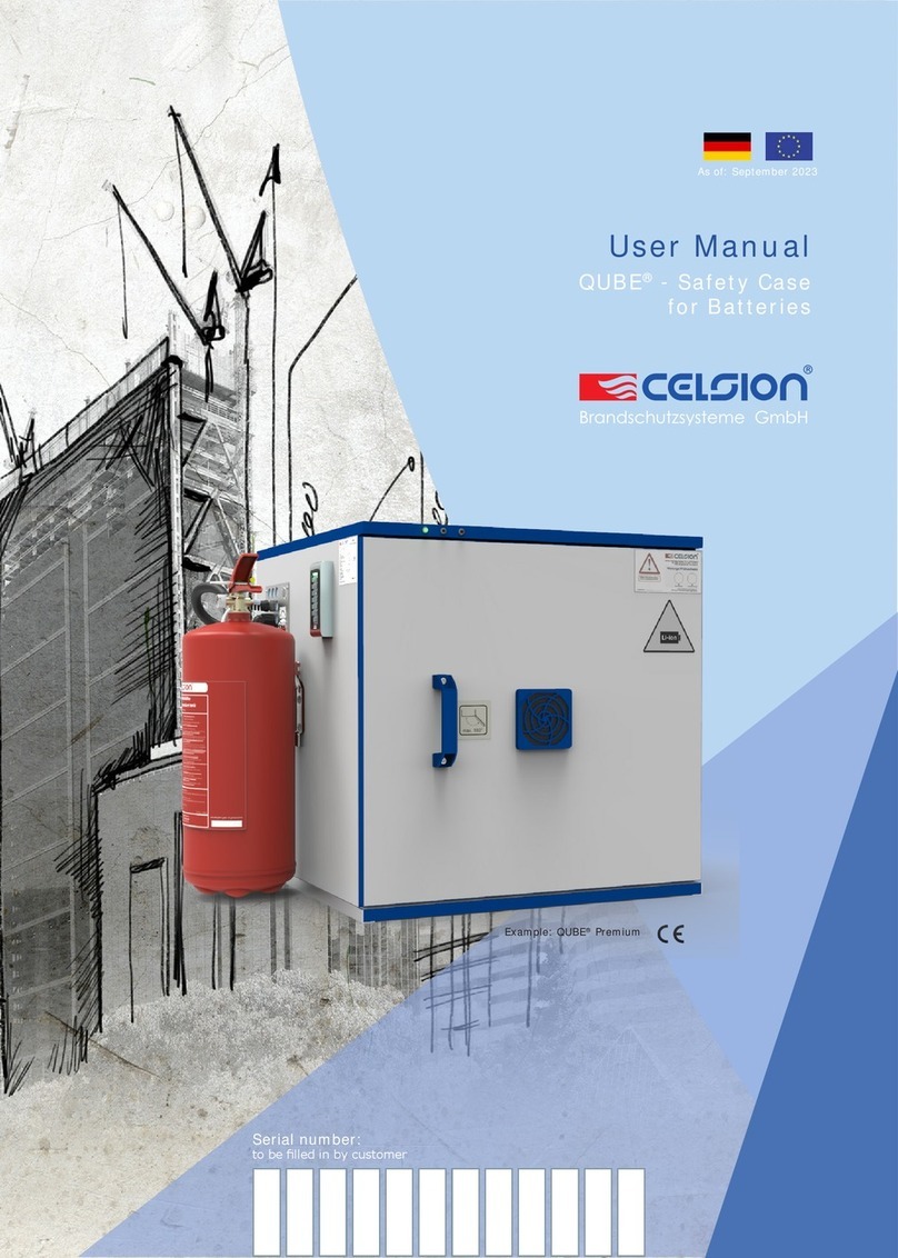 CELSION QUBE Basic Plus Manuale utente
