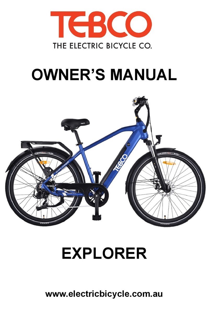 Tebco EXPLORER 2023 Manuale utente