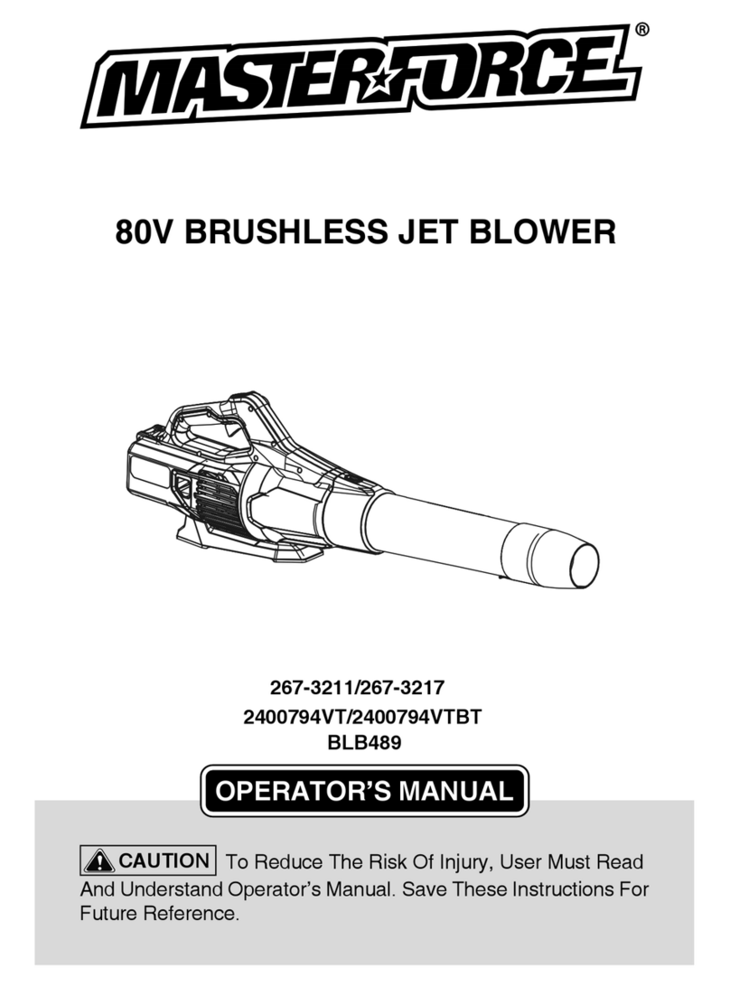 MasterForce BLB489 Manuale utente