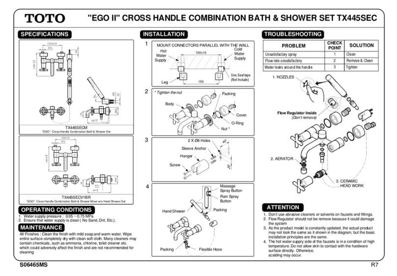Toto TX445SEC Manuale utente
