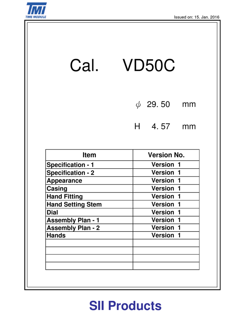 TMI Products VD50C Manuale utente
