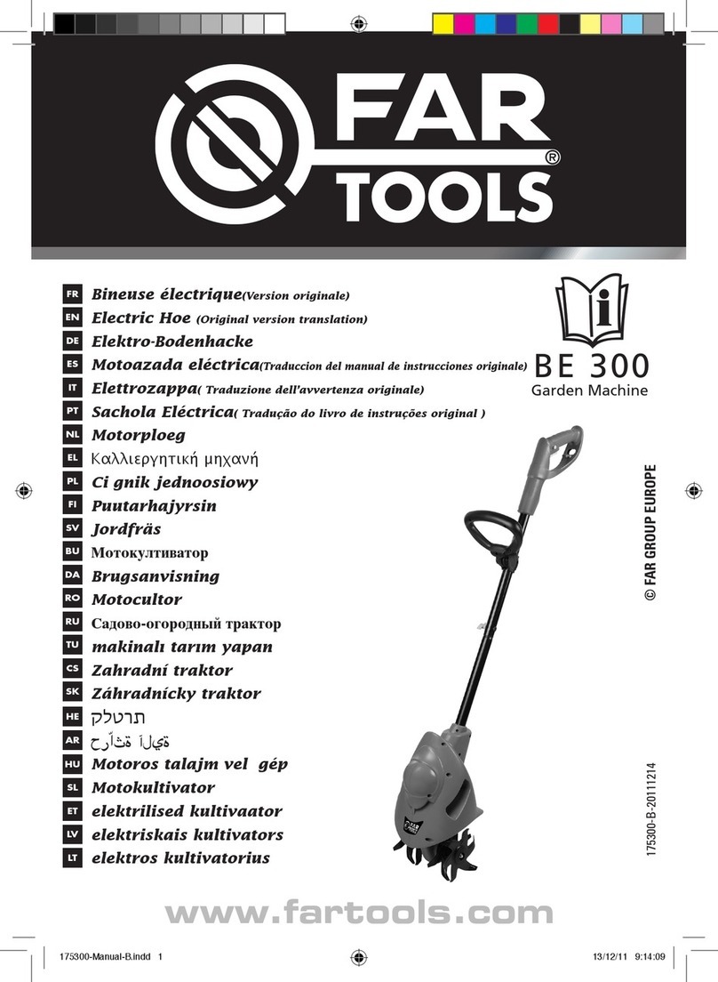 Far Tools BE 300 Manuale utente