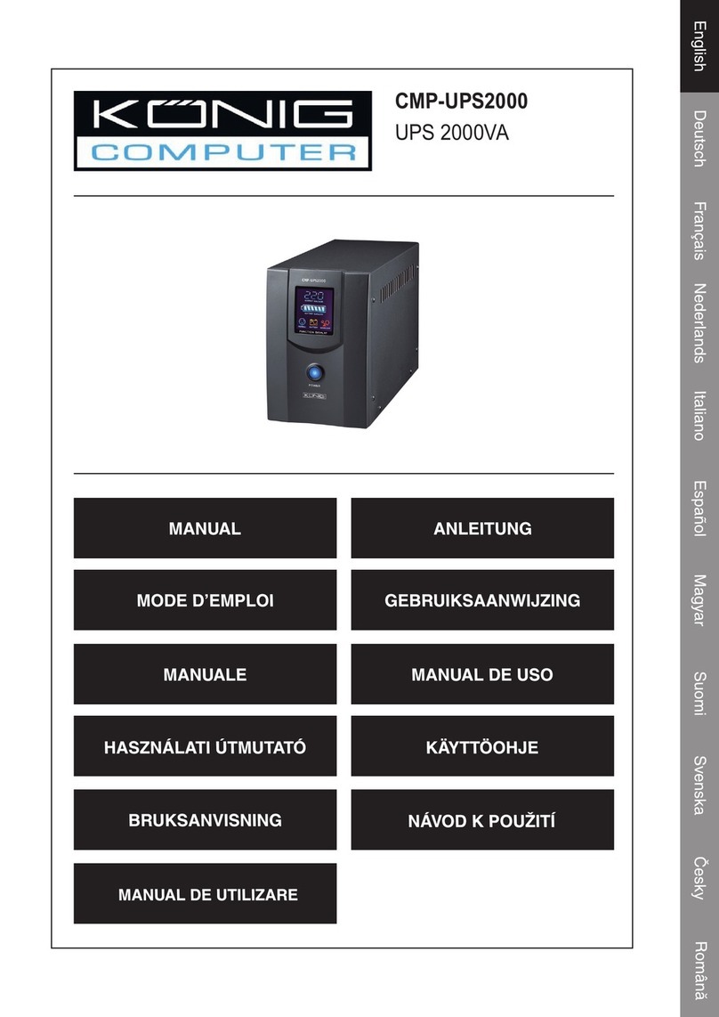 Konig CMP-UPS2000 Manuale utente
