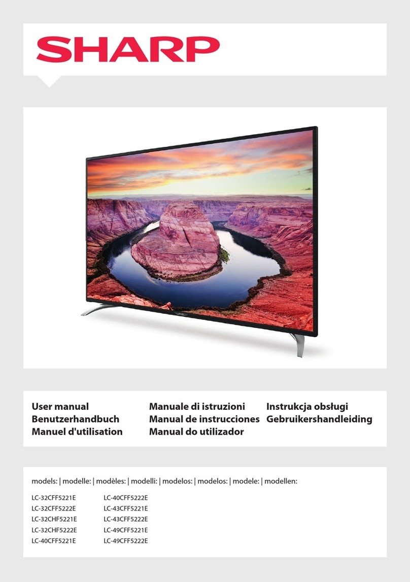 Sharp LC-32CFF5221E Manuale utente