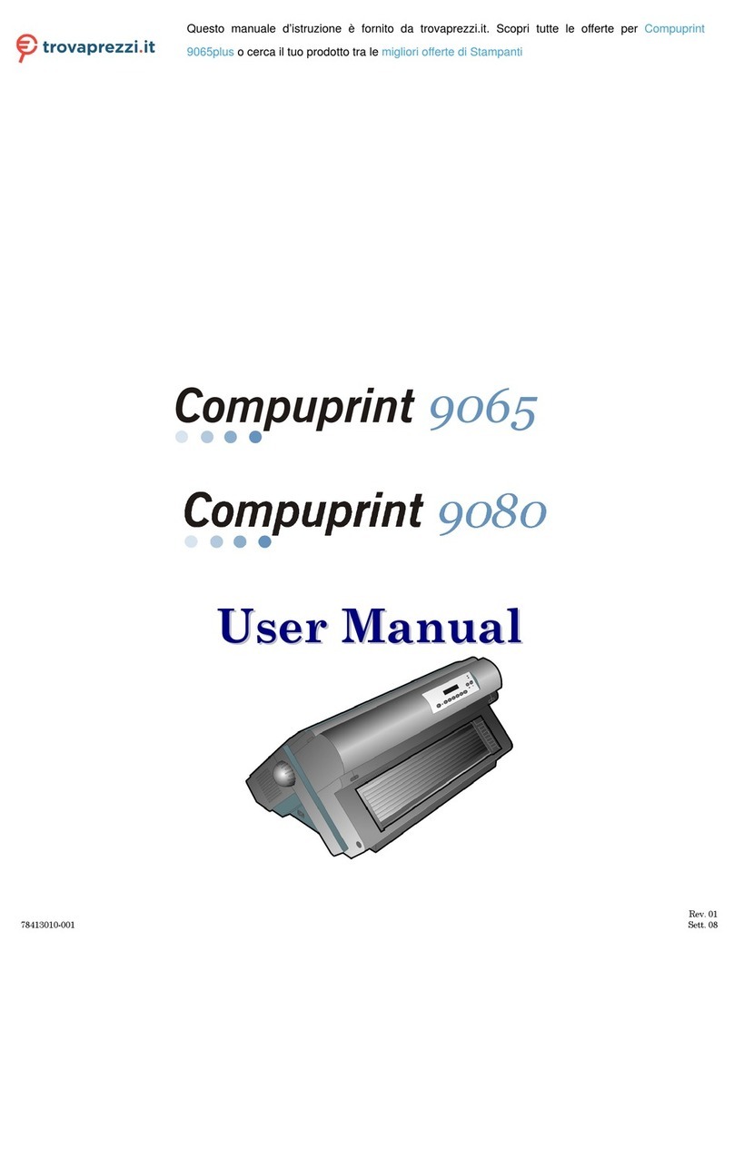 Compuprint 9065plus Manuale utente