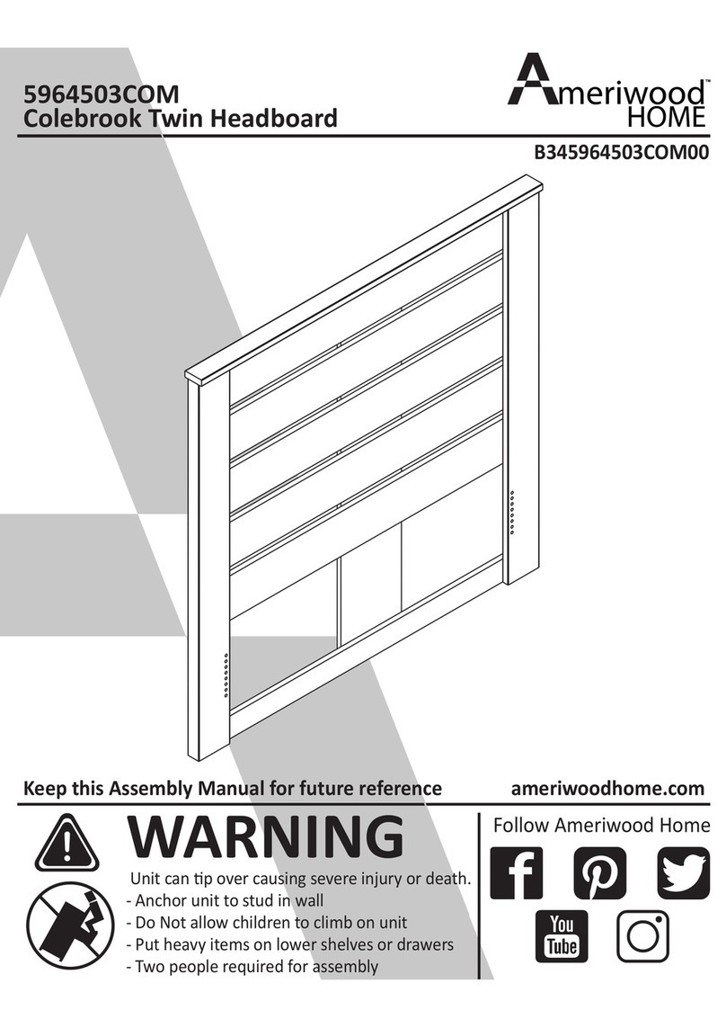 Ameriwood HOME Colebrook 5964503COM Manuale utente