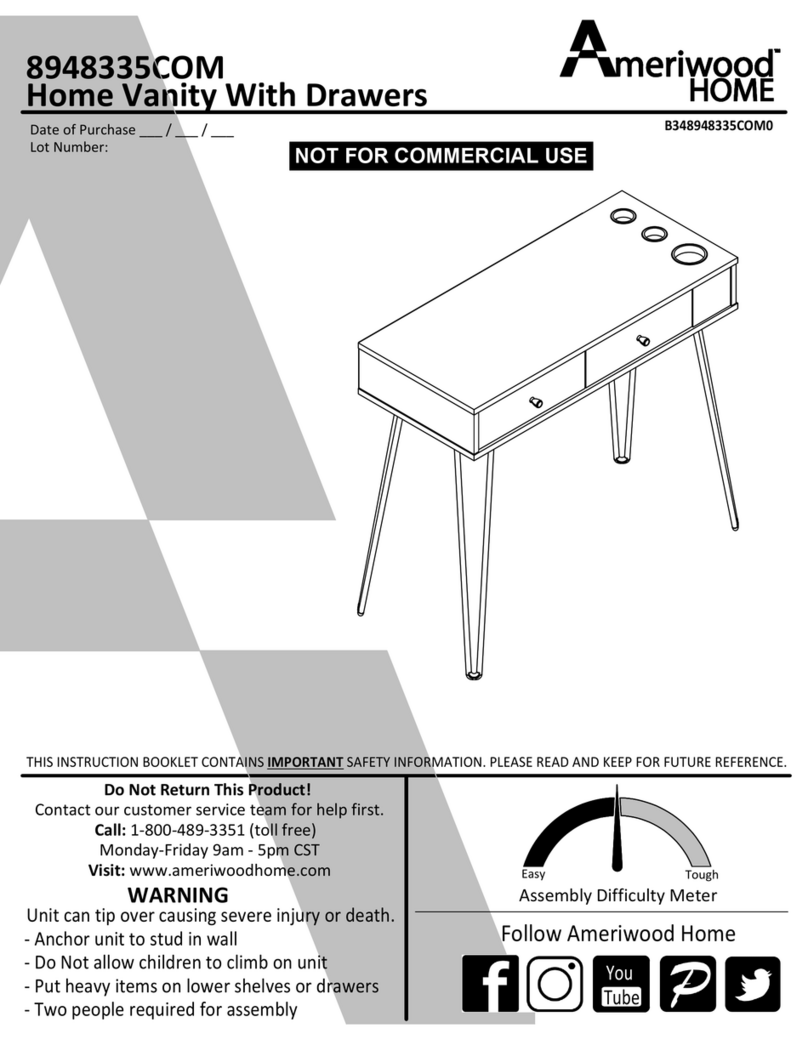 Ameriwood HOME 8948335COM Manuale utente Ameriwood HOME 8948335COM Manuale utente