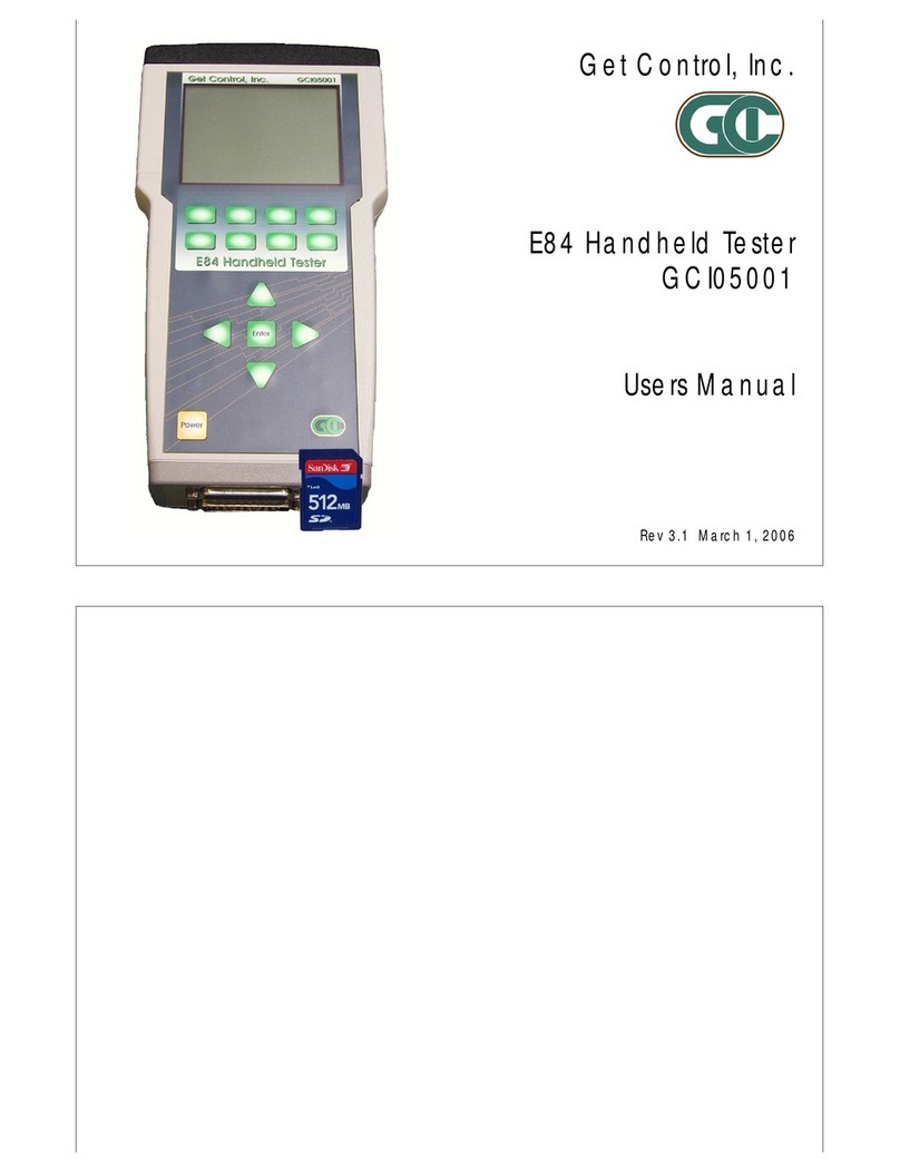 Get Control E84 Manuale utente
