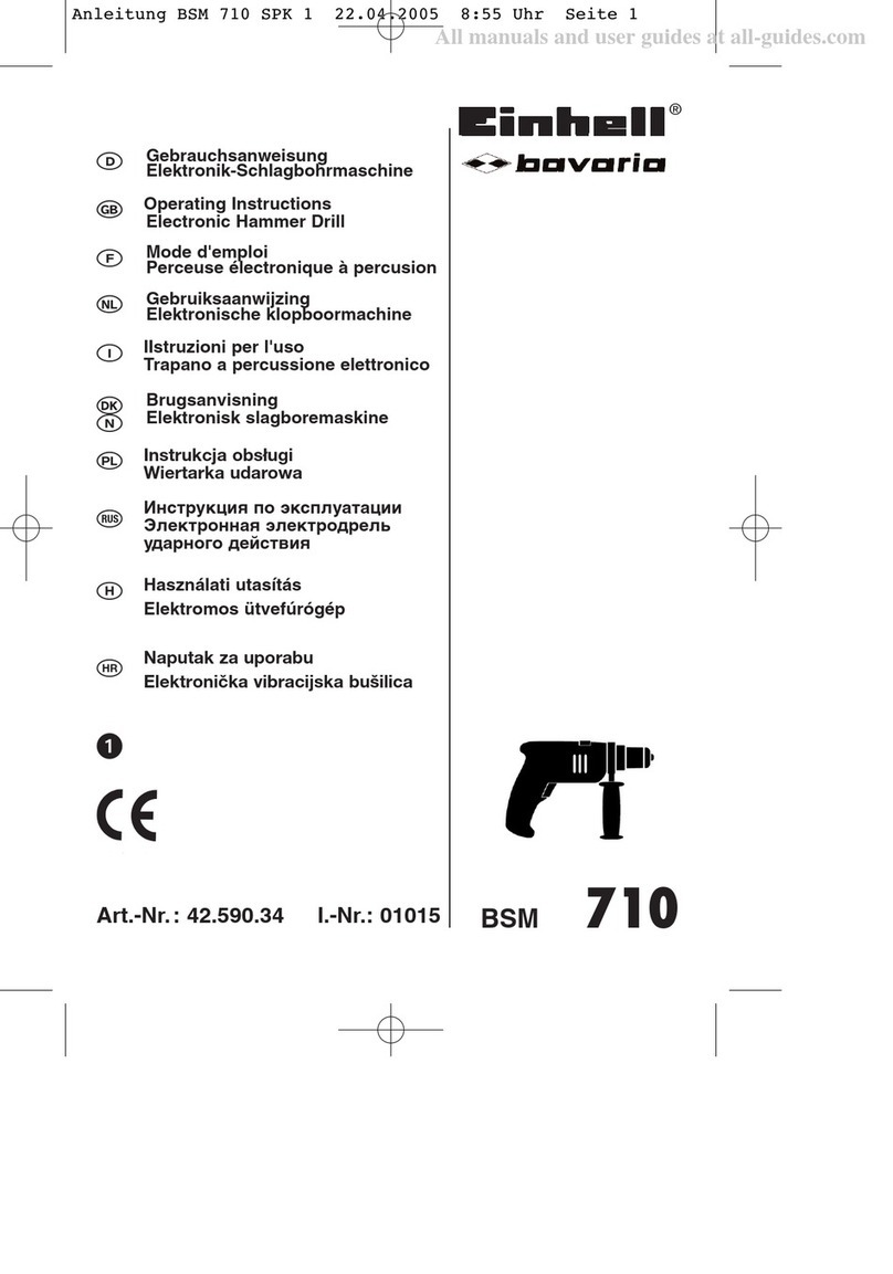 EINHELL bavaria BSM 710 Manuale utente