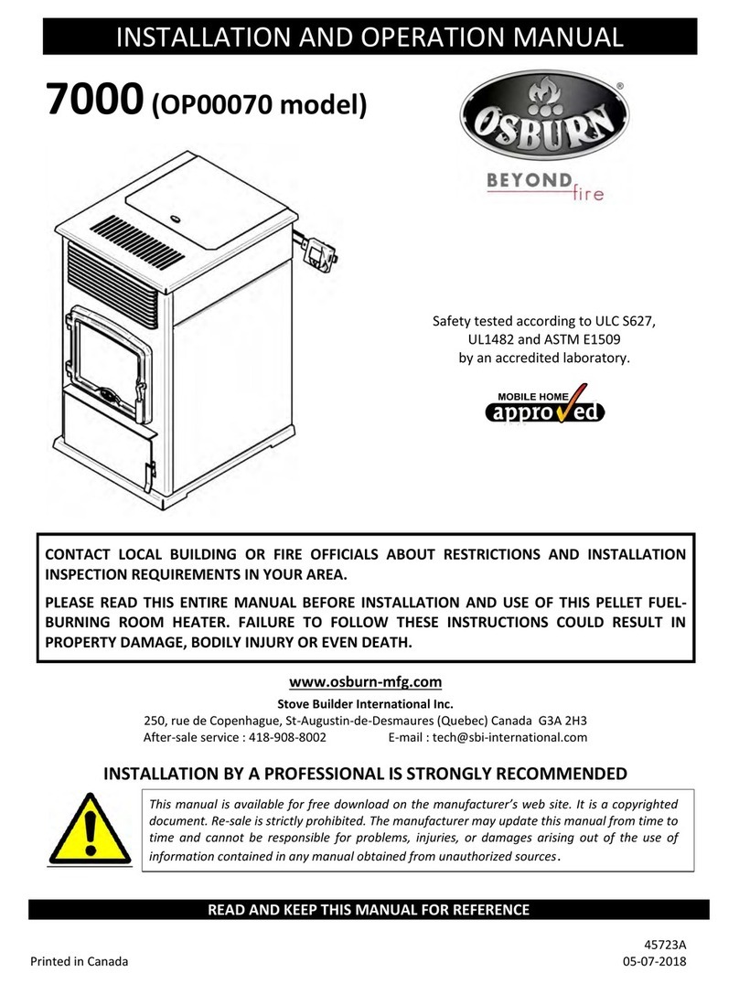 Beyond OSBURN 7000 Manuale utente