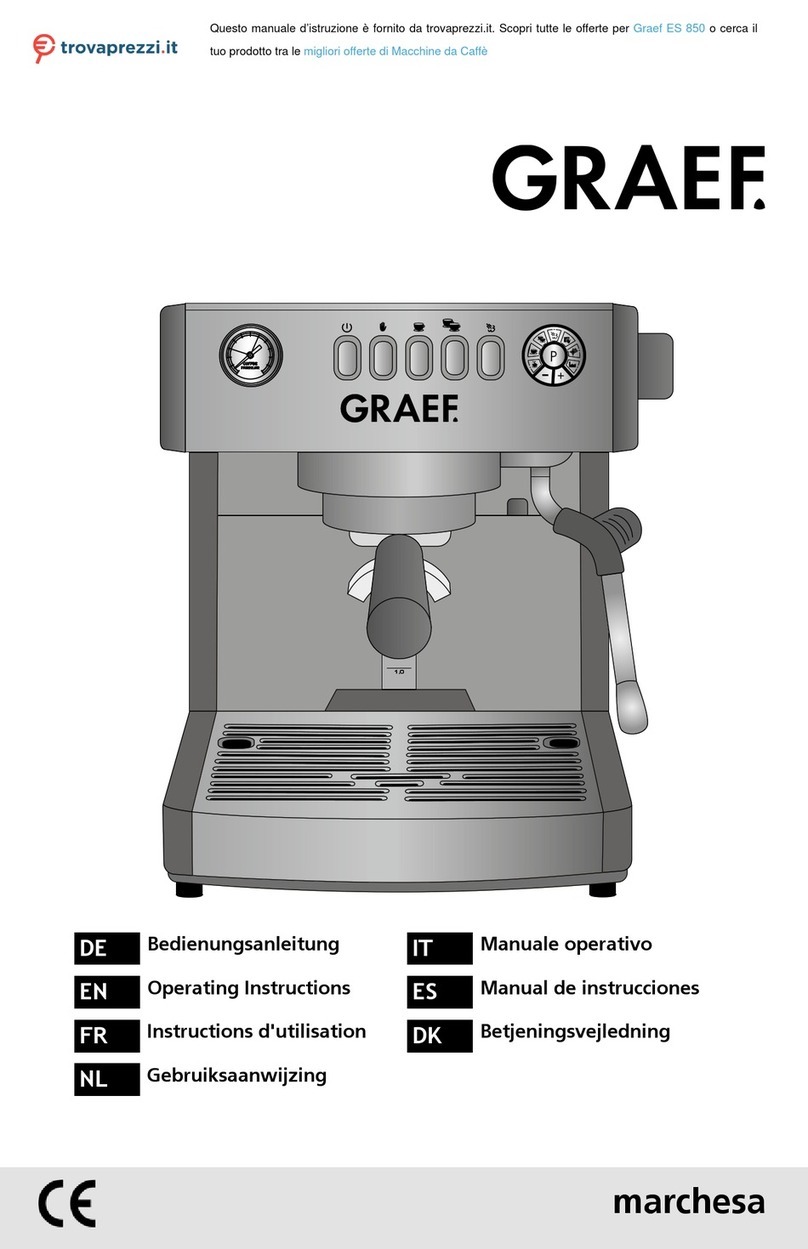 Graef ES 850 Manuale utente