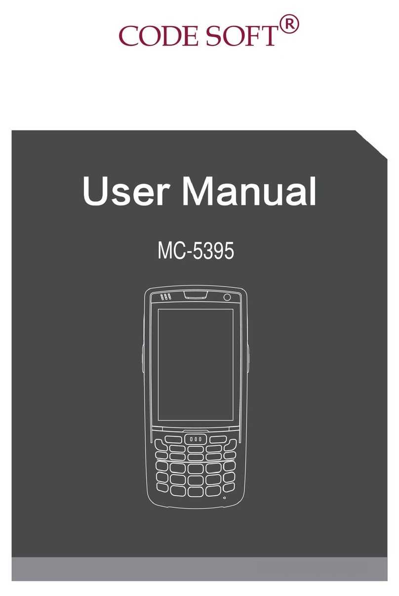 Codesoft MC-5395 Manuale utente