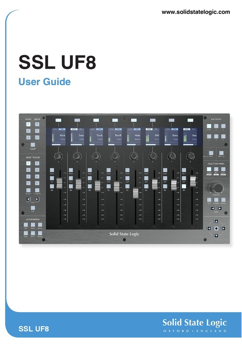 Solid State Logic UF8 Manuale utente