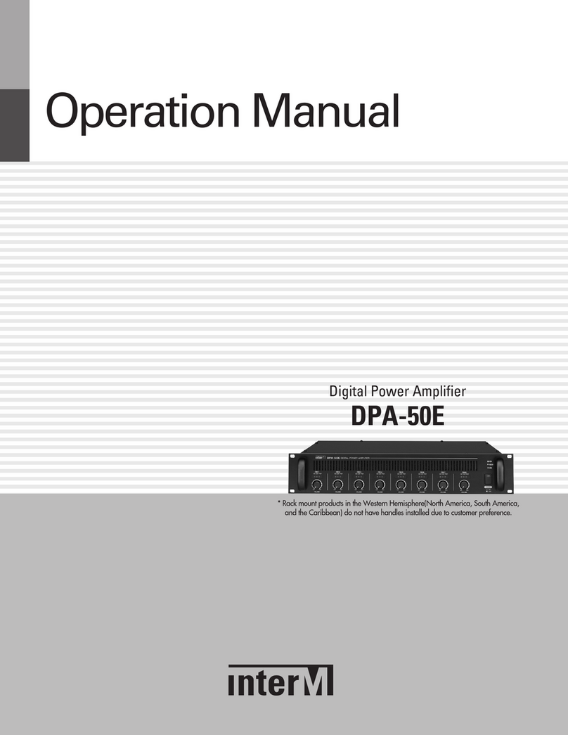 Inter-m DPA-50E Manuale utente