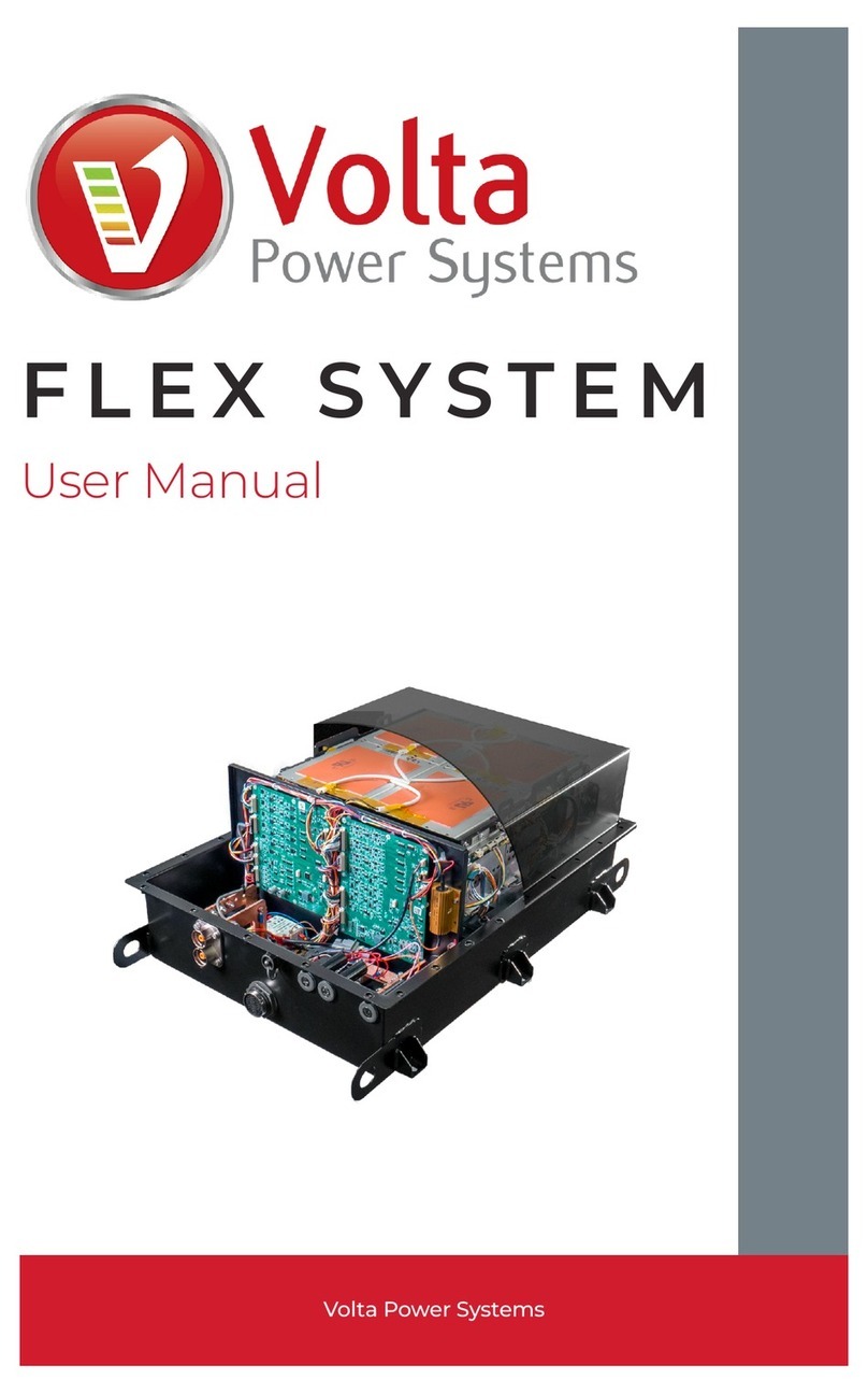 VOLTA FLEX SYSTEM Manuale utente