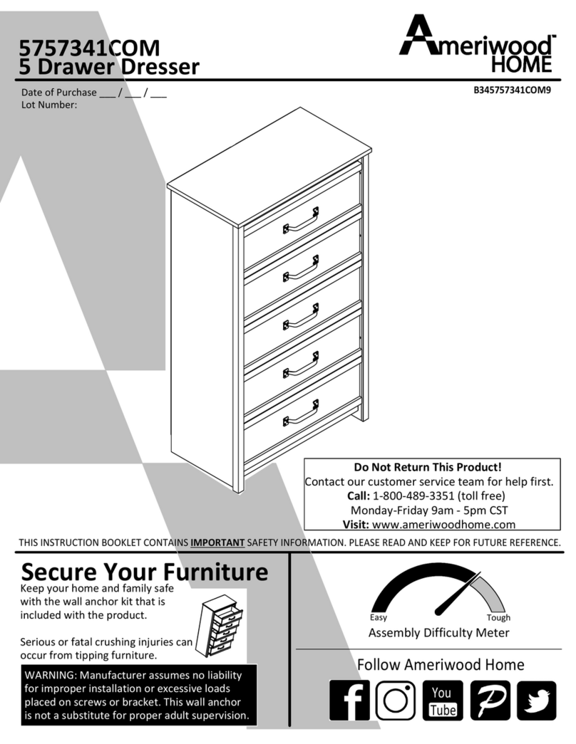 Ameriwood HOME 5757341COM Manuale utente