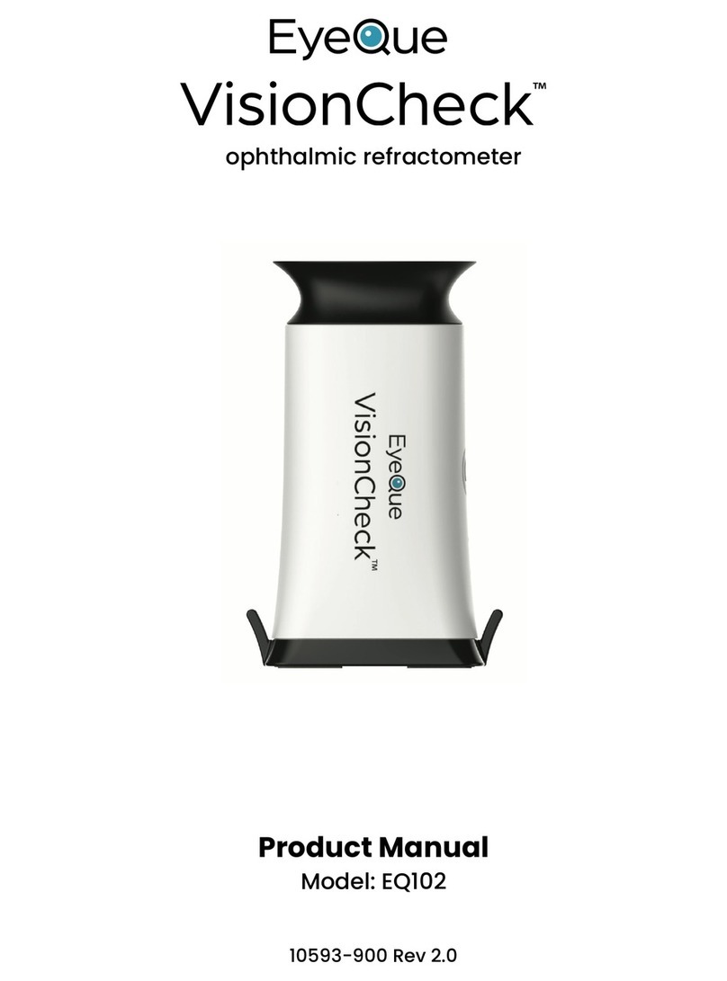 EyeQue VisionCheck EQ102 Manuale utente