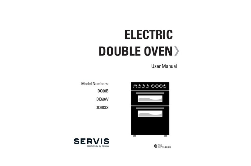 SERVIS DC60B Manuale utente