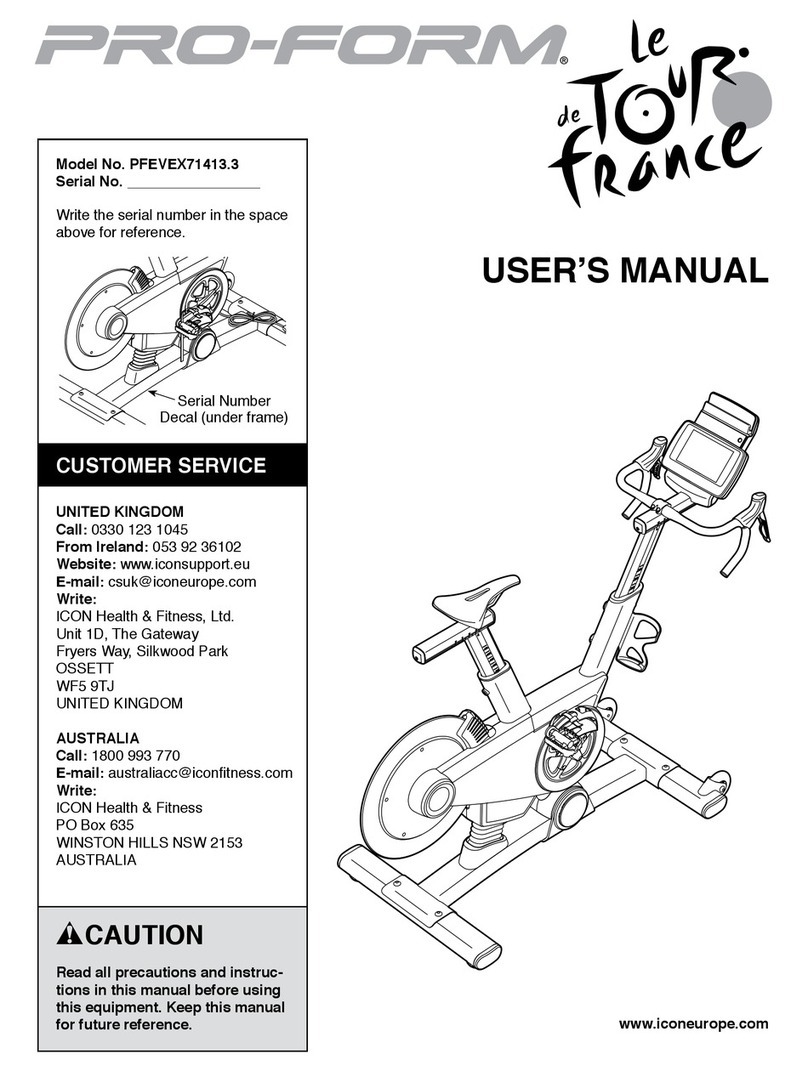 Pro-Form PFEVEX71413.3 Manuale utente