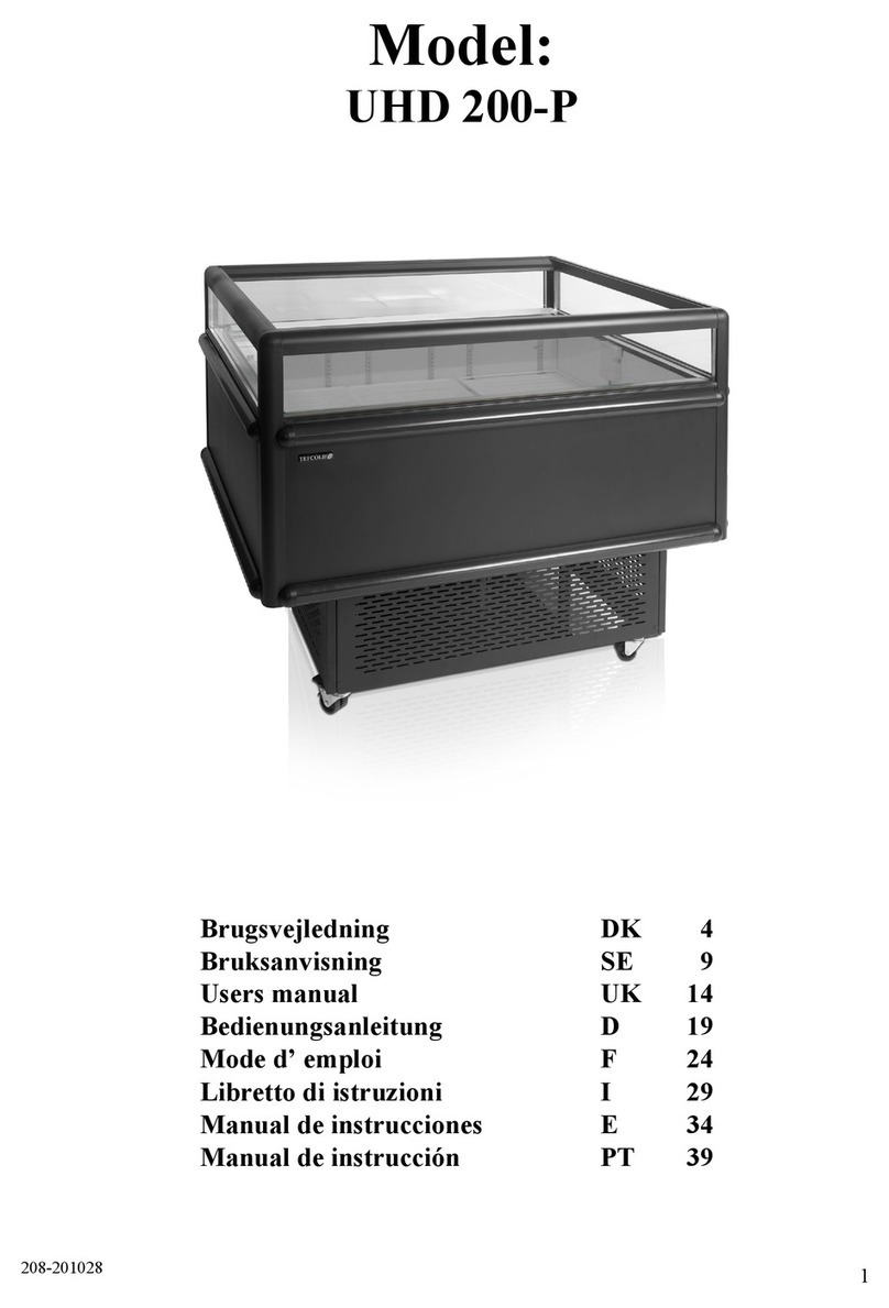 Tefcold UHD 200-P Manuale utente