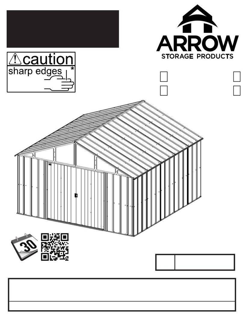 Arrow Storage Products CLG1212CC Istruzioni per l’uso