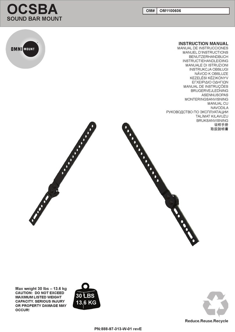 Omnimount OCSBA Manuale utente
